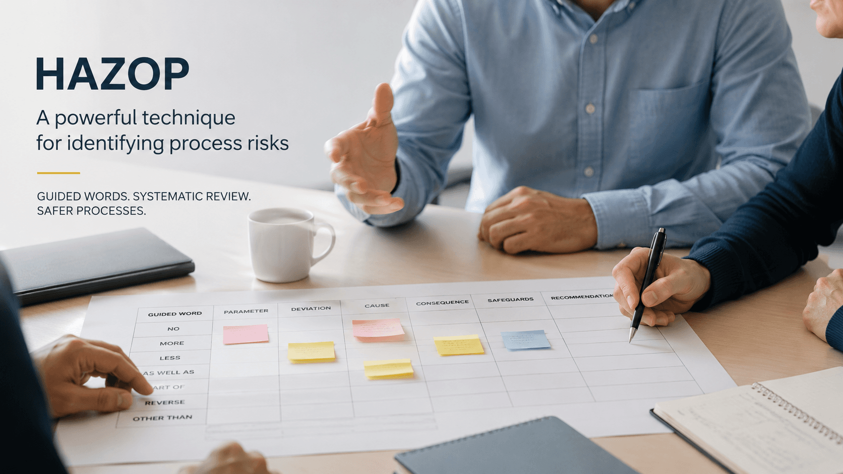 Comparison table showing differences between HAZOP, FMEA, and FTA methodologies for ISO 26262 automotive functional safety analysis.