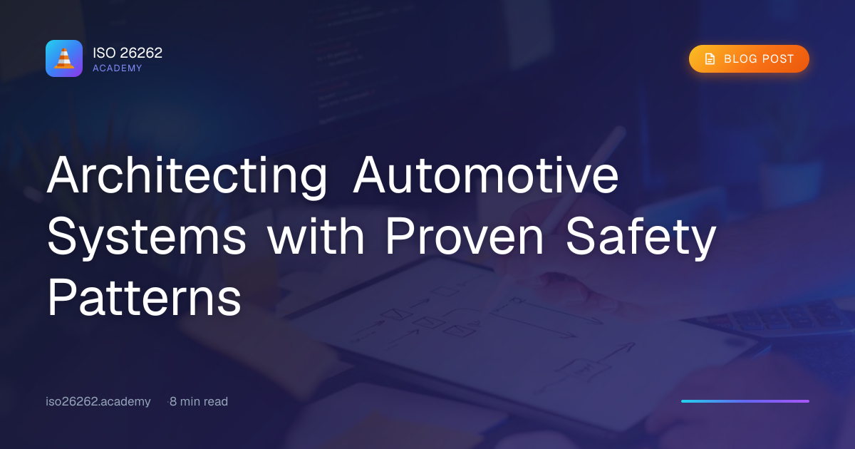 Automotive Safety Patterns: ISO 26262 A | ISO 26262 Academy